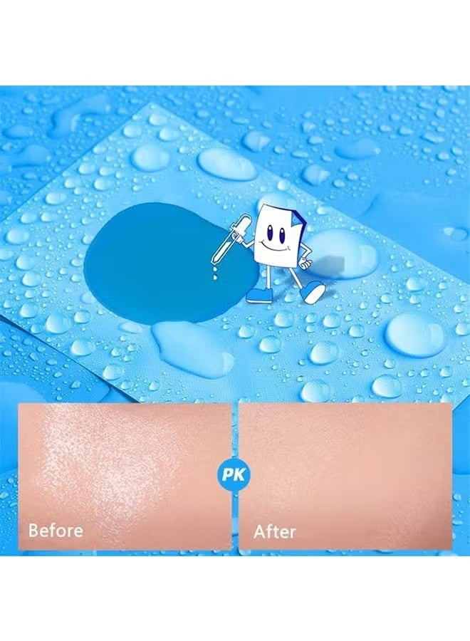 Clean & Clear Oil-absorbing Sheet Face Oil Blotting Paper, 110 Pcs Same Series with Clean & Clear 1 Blue and 1 Pink, Skin Blotting Paper Face, Control Film Sheets (2 pack) - Image 4